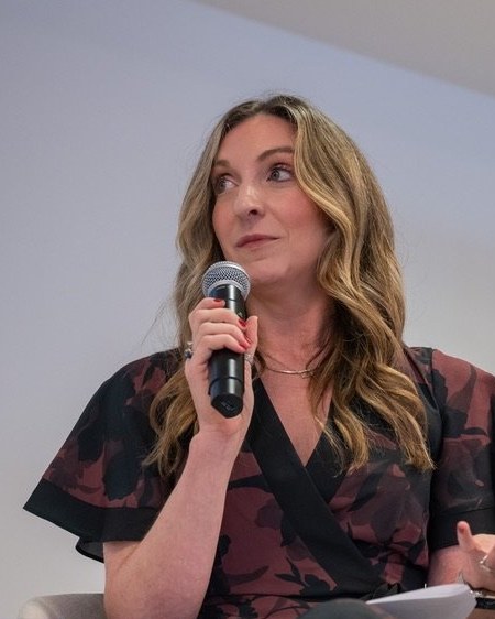 Courtney Greenwood speaking at Startup Boston Week 2026